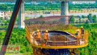 焦济洛平高铁洛河特大桥加快建设
